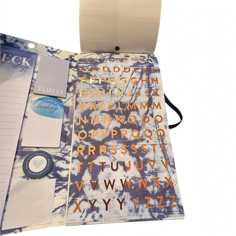 The Happy Planner Dream Big Blue Tones Accessory Book